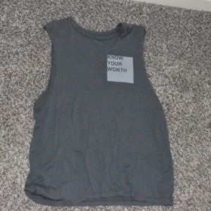Women's Cut Off Tank